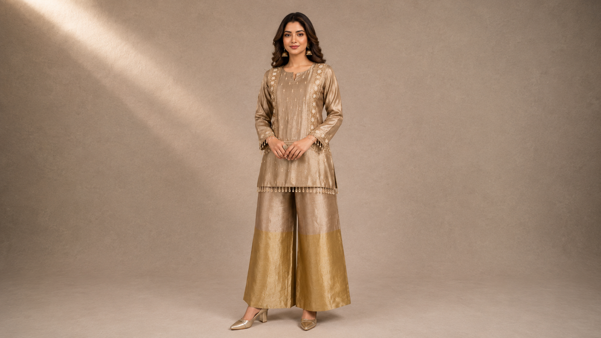 Co-ord sets in ethnic and fusion wear at Happy Moments