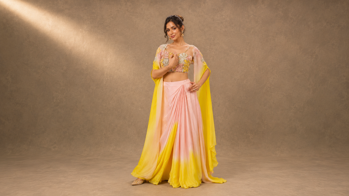 Haldi and Mehendi function wear at Happy Moments, Mumbai