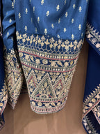 The Zardosi Edit Vol. 01 — Soft Silk Set with Farshi Salwar