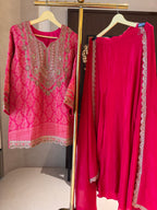 The Rajwada Aura — Banarasi Set with Zardosi Work