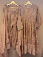 The Anarkali Edit Vol. 02 — Shimmer Silk Set with Zari Work