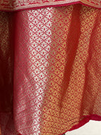 The Khadi Aura — Khadi Georgette Suit with Zari Work
