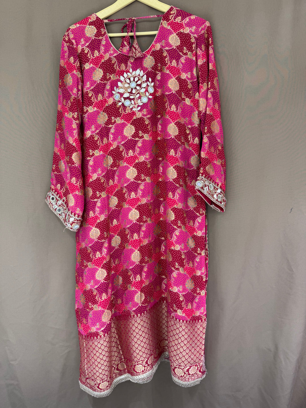 The Gota Edit Vol. 01 — Banarasi Set with Mirror Work