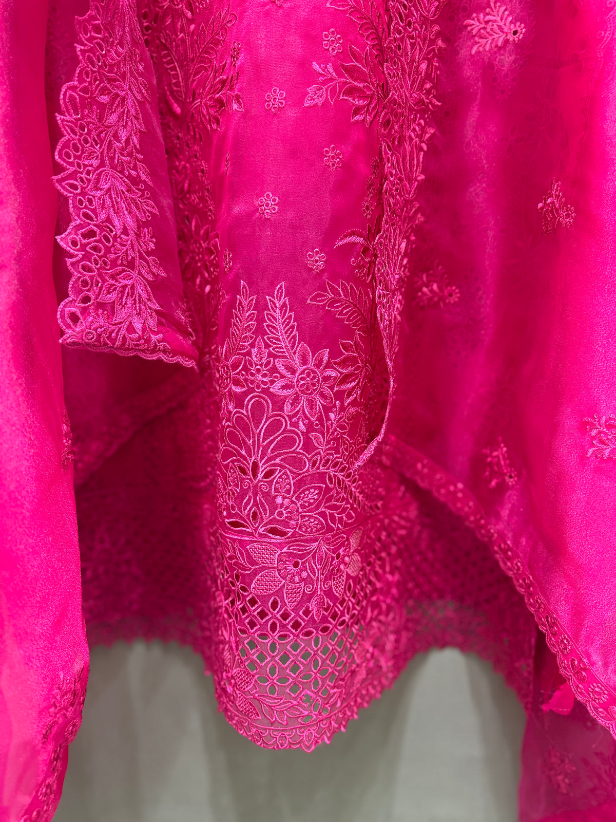 The Cutwork Edit Vol. 02 — Organza Unstitched Suit