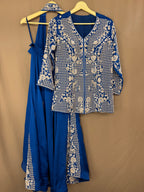 The Beadwork Edit Vol. 05 — Organza Satin Set with Katdana Work