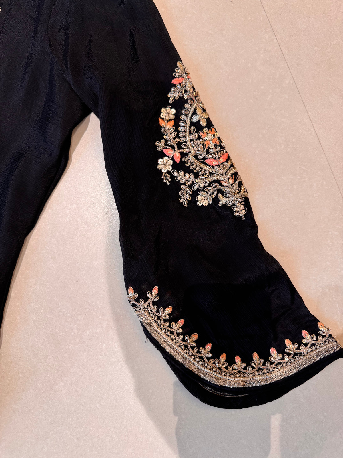 The Ambi Muse — Chinnon Set with Embroidery & Bead Work