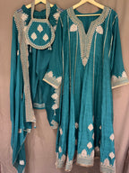 The Anarkali Edit Vol. 03 — Raw Silk Set with Sequin Work