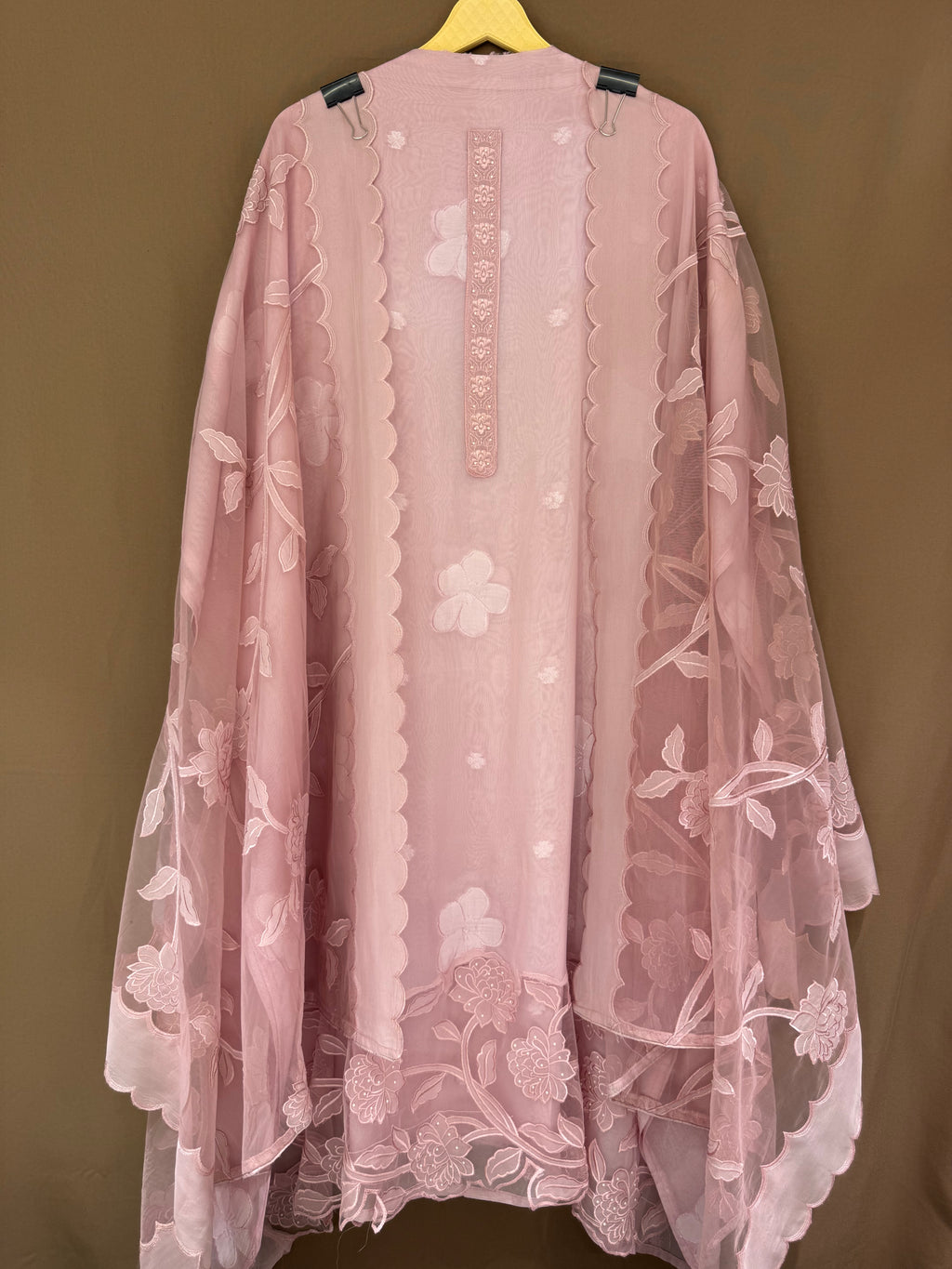 The Cutwork Edit Vol. 03 — Soft Organza Suit with Net Cutwork