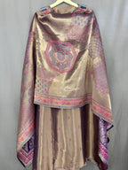 The Banarasi Edit Vol. 02 — Tanchoi Silk Suit with Woven Jaal