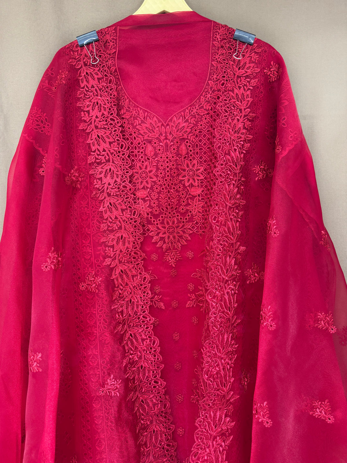 The Cutwork Edit Vol. 02 — Organza Unstitched Suit