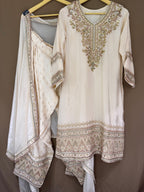 The Zardosi Edit Vol. 01 — Soft Silk Set with Farshi Salwar