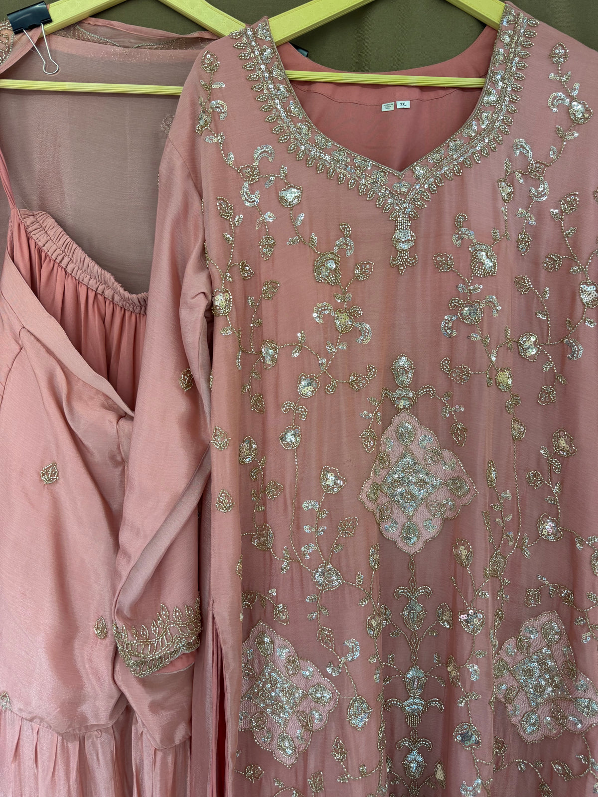 The Gharara Edit Vol. 02 — Chinnon Set with Bead Work
