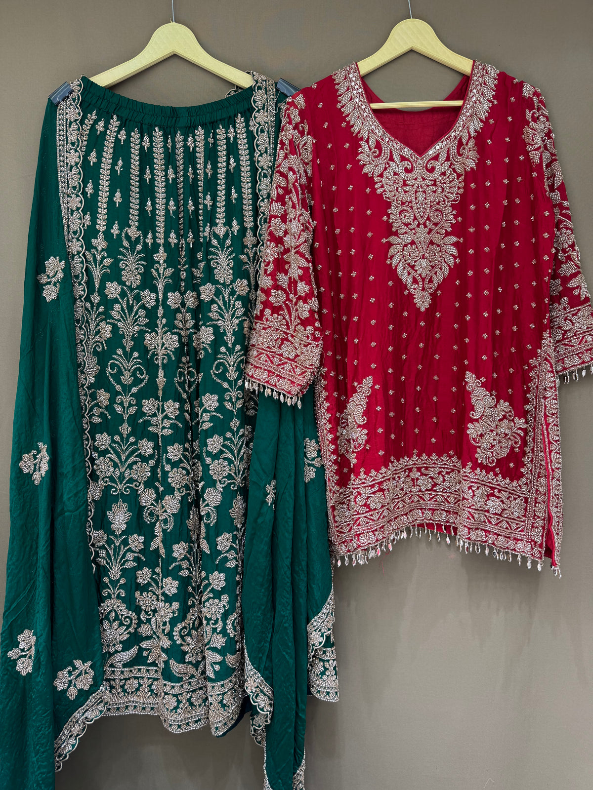 The Beadwork Edit Vol. 03 — Chinnon Set with Heavy Bead Work