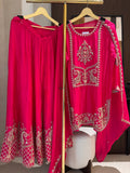 The Ambi Muse — Chinnon Set with Embroidery & Bead Work