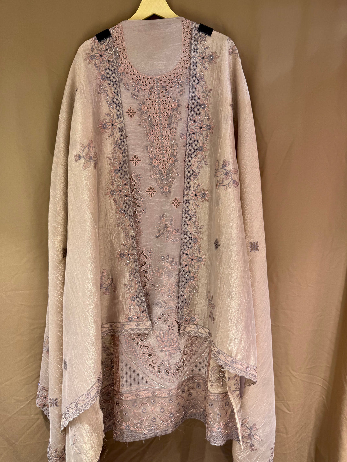 The Cutwork Edit Vol. 04 — Crush Shimmer Suit with Swarovski