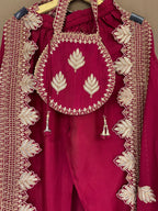 The Anarkali Edit Vol. 03 — Raw Silk Set with Sequin Work