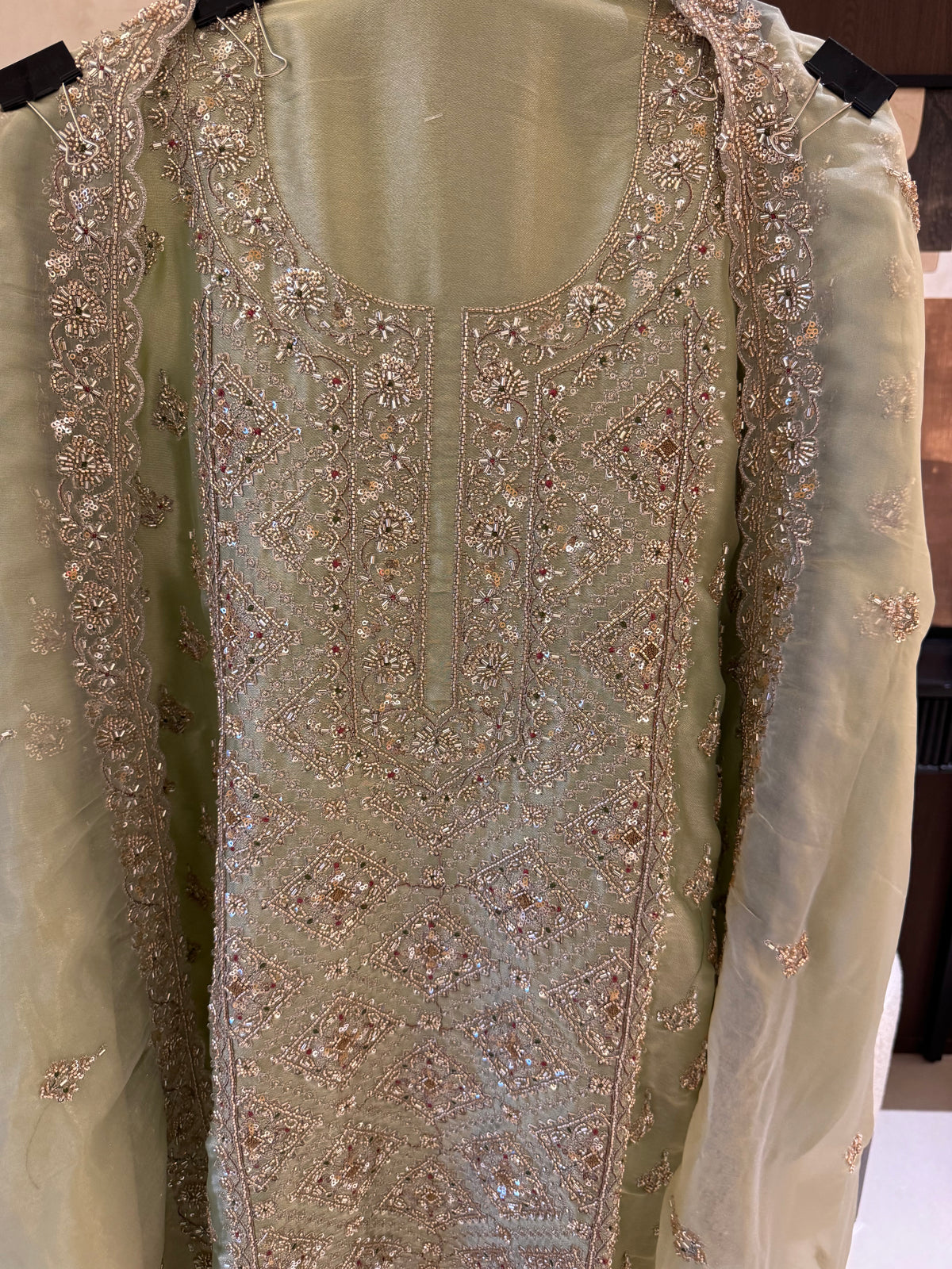 The Beadwork Edit Vol. 02 — Shimmer Silk Unstitched Suit