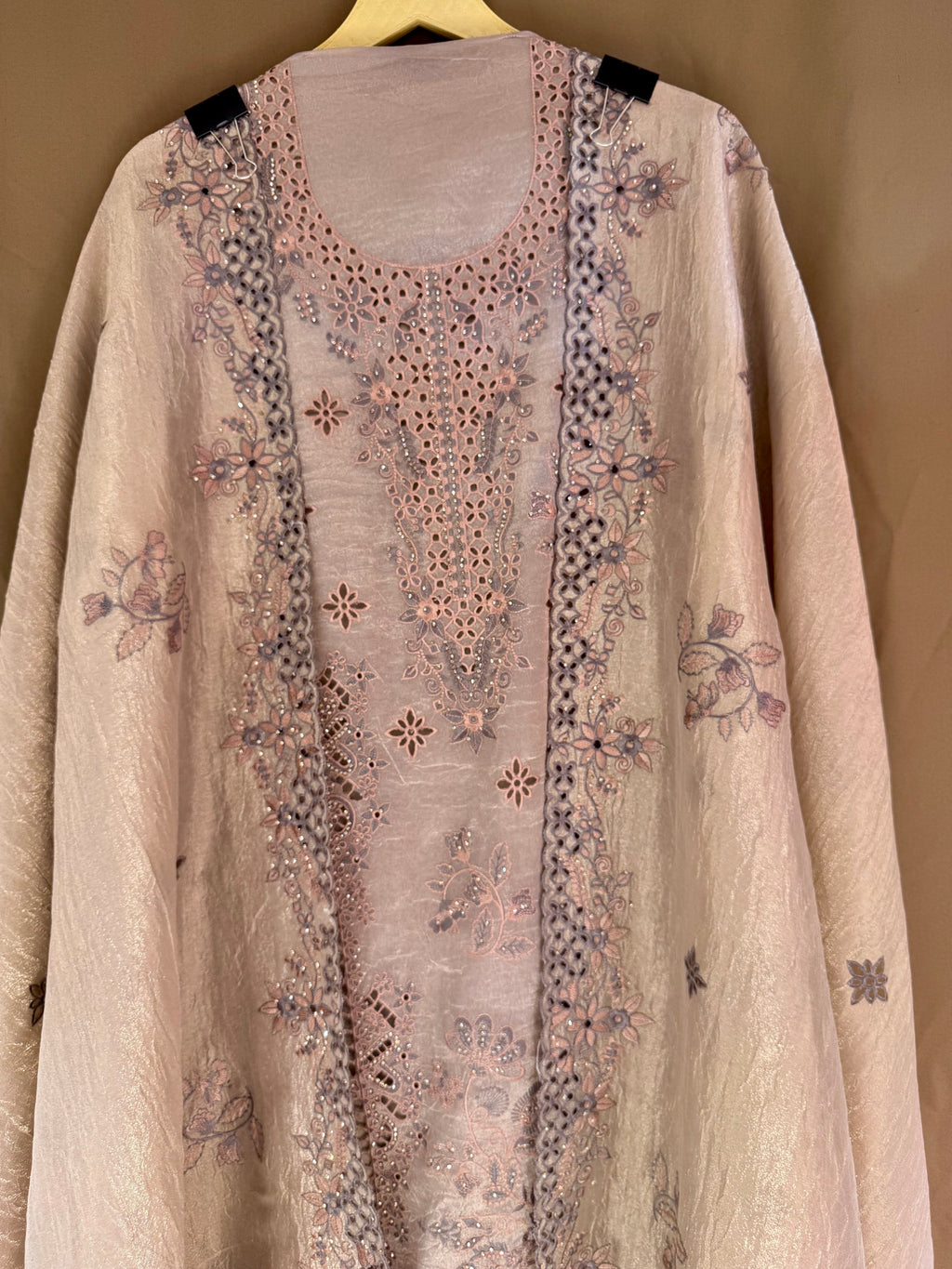 The Cutwork Edit Vol. 04 — Crush Shimmer Suit with Swarovski