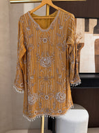 The Rosette Muse — Chinnon Set with Heavy Bead Work