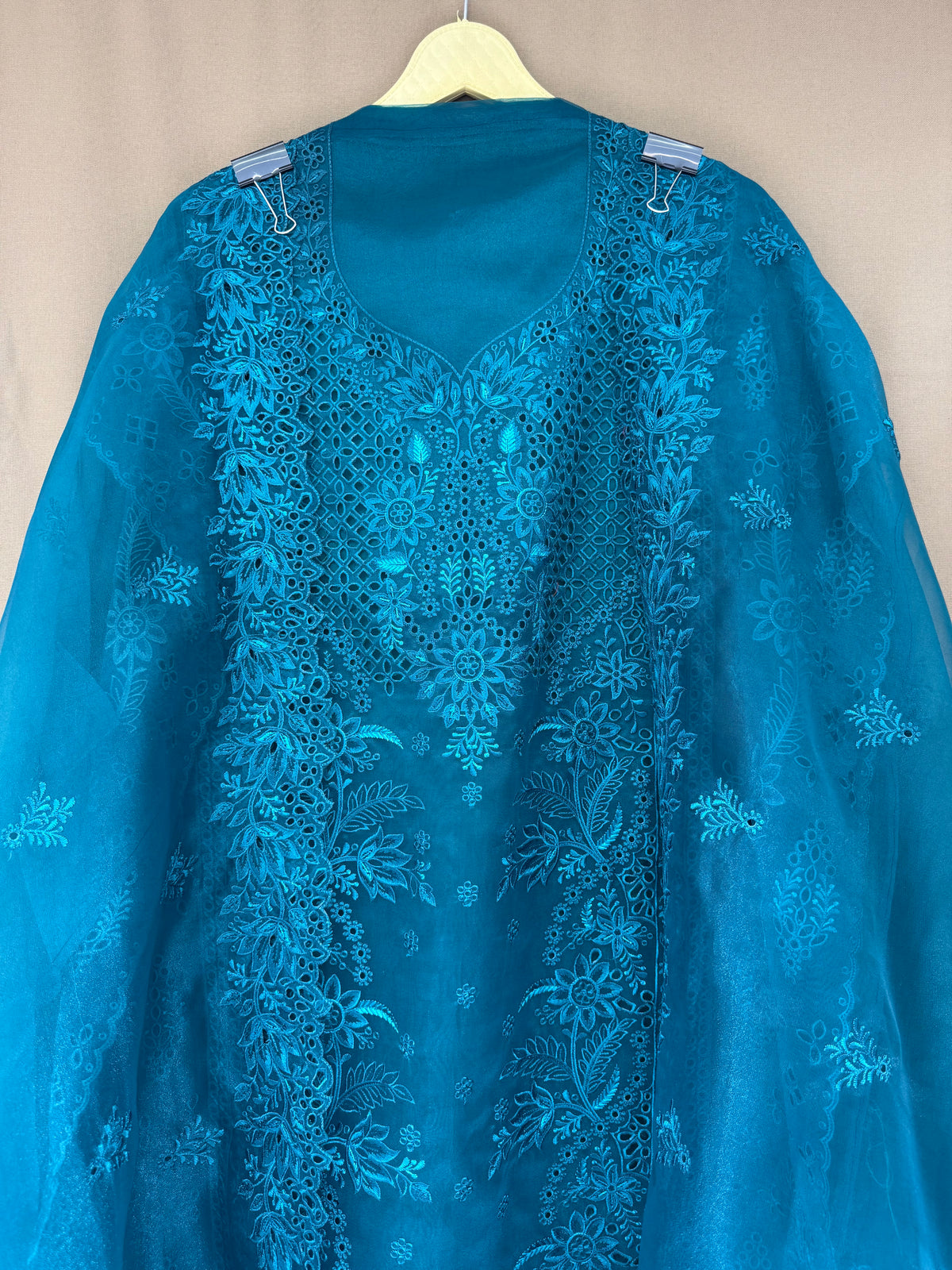 The Cutwork Edit Vol. 02 — Organza Unstitched Suit