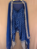 The Zardosi Edit Vol. 01 — Soft Silk Set with Farshi Salwar