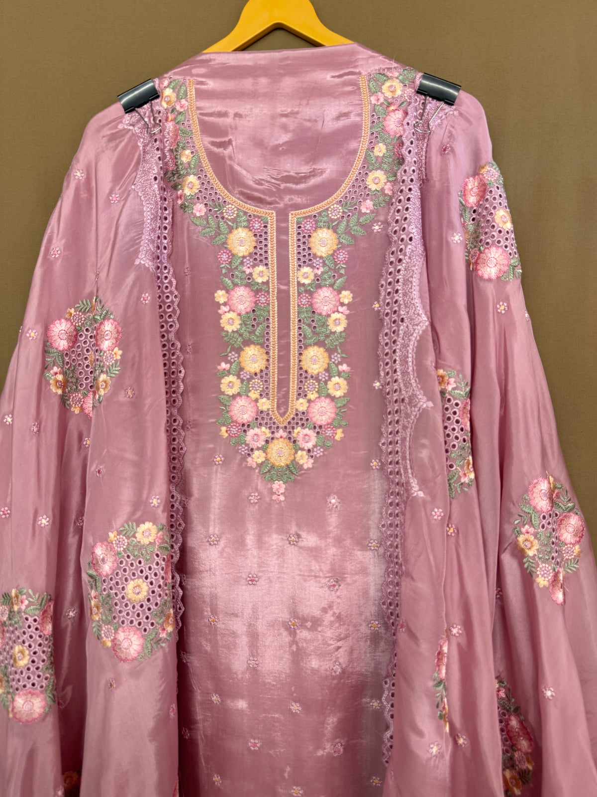 The Threadwork Edit Vol. 03 — Glass Organza Suit with Thread Work