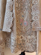 The Cutwork Edit Vol. 01 — Shimmer Silk Suit with Swarovski
