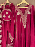 The Anarkali Edit Vol. 03 — Raw Silk Set with Sequin Work