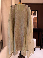 The Beadwork Edit Vol. 02 — Shimmer Silk Unstitched Suit