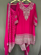 The Zardosi Edit Vol. 01 — Soft Silk Set with Farshi Salwar