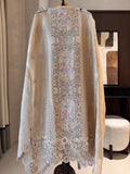 The Cutwork Edit Vol. 01 — Shimmer Silk Suit with Swarovski