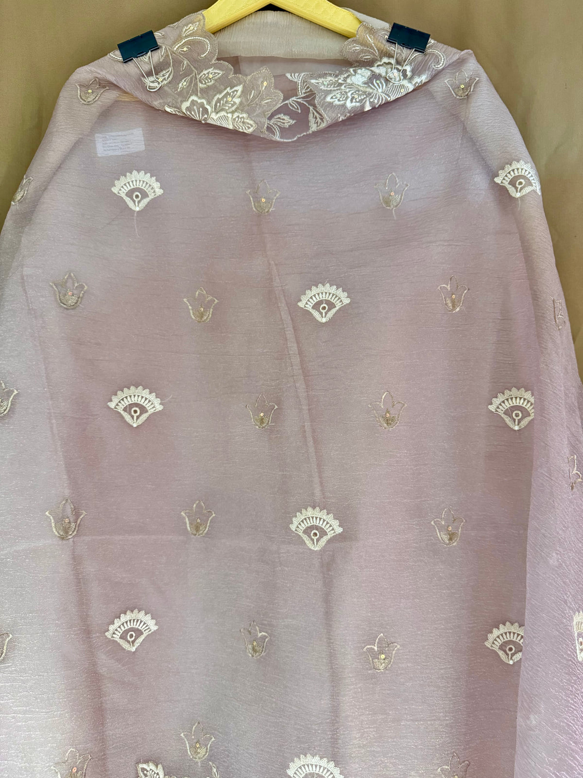 The Appliqué Edit Vol. 03 — Crush Shimmer Suit with Cutwork