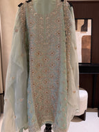The Beadwork Edit Vol. 02 — Shimmer Silk Unstitched Suit
