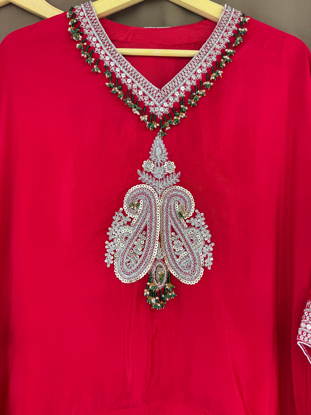 The Dhoti Edit Vol. 02 — Satin Silk Fusion Set with Handwork