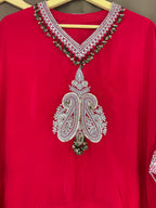 The Dhoti Edit Vol. 02 — Satin Silk Fusion Set with Handwork