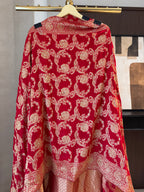 The Khadi Aura — Khadi Georgette Suit with Zari Work