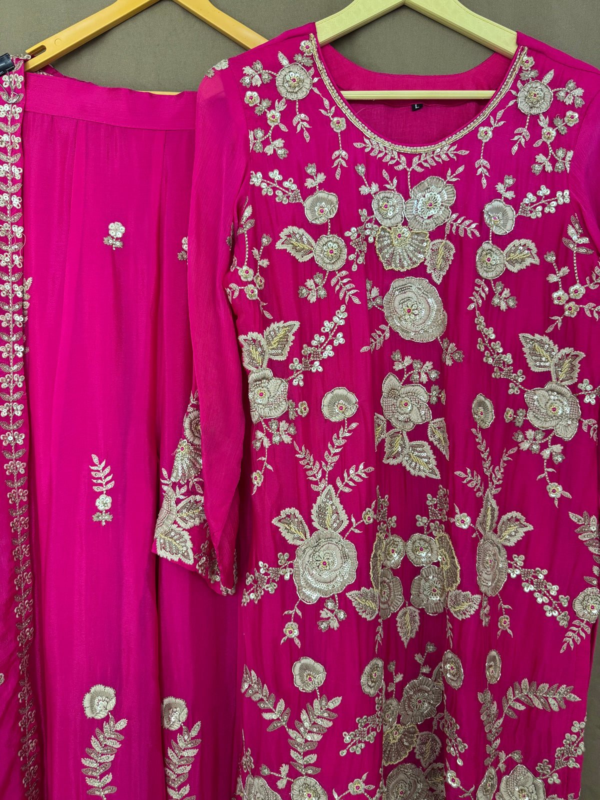 The Threadwork Edit Vol. 04 — Chinnon Set with Sequin Work