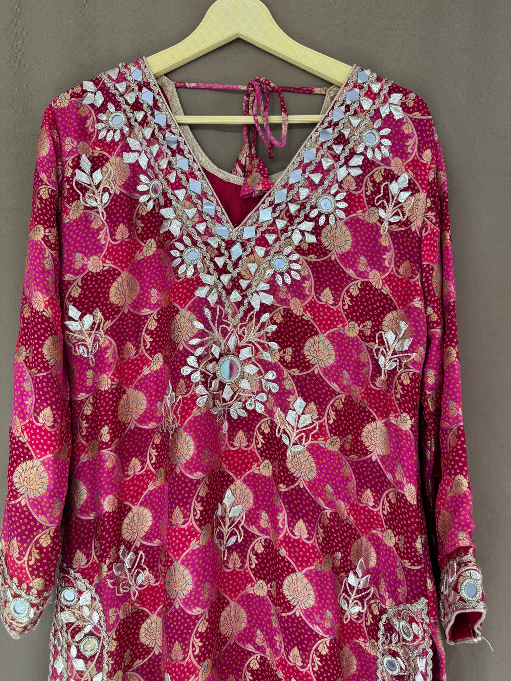The Gota Edit Vol. 01 — Banarasi Set with Mirror Work