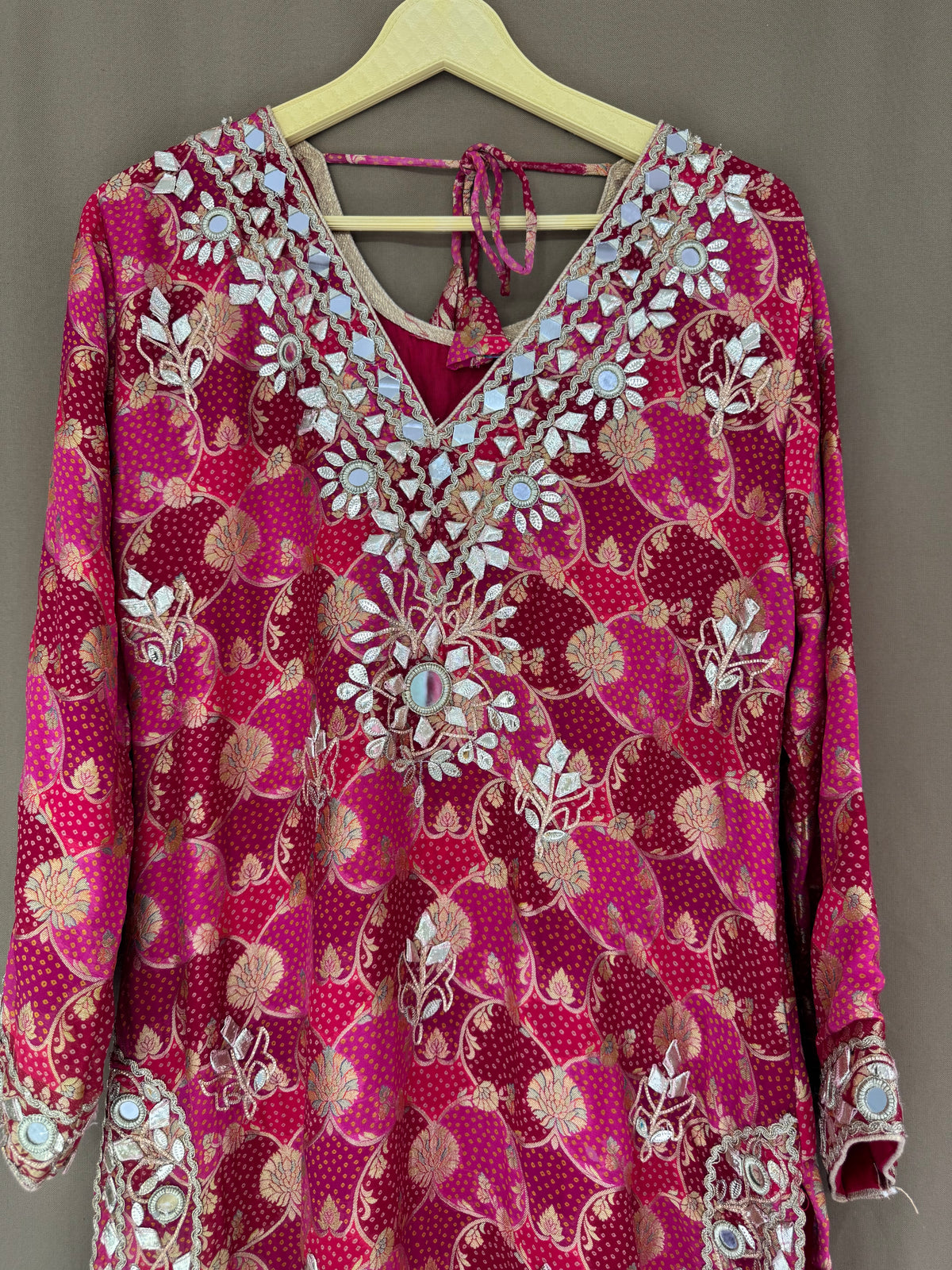 The Gota Edit Vol. 01 — Banarasi Set with Mirror Work