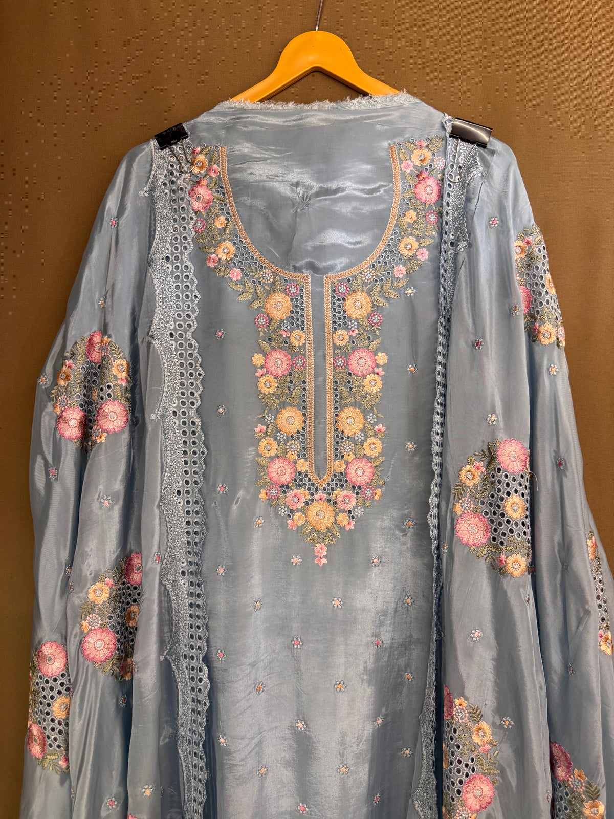 The Threadwork Edit Vol. 03 — Glass Organza Suit with Thread Work