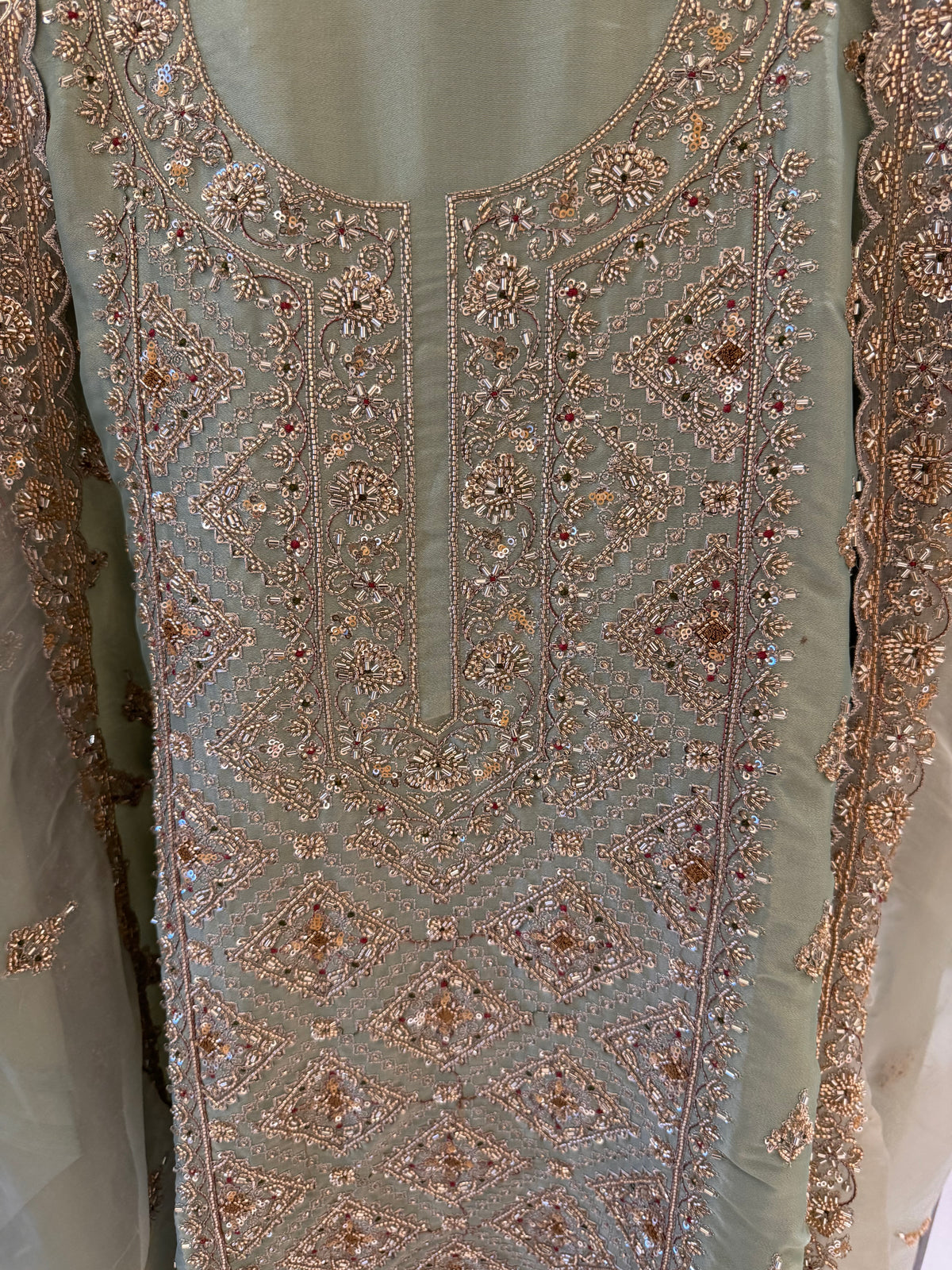 The Beadwork Edit Vol. 02 — Shimmer Silk Unstitched Suit