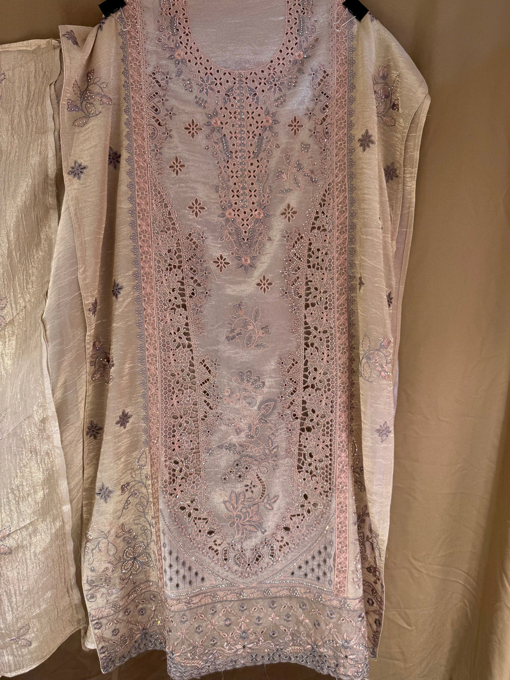 The Cutwork Edit Vol. 04 — Crush Shimmer Suit with Swarovski