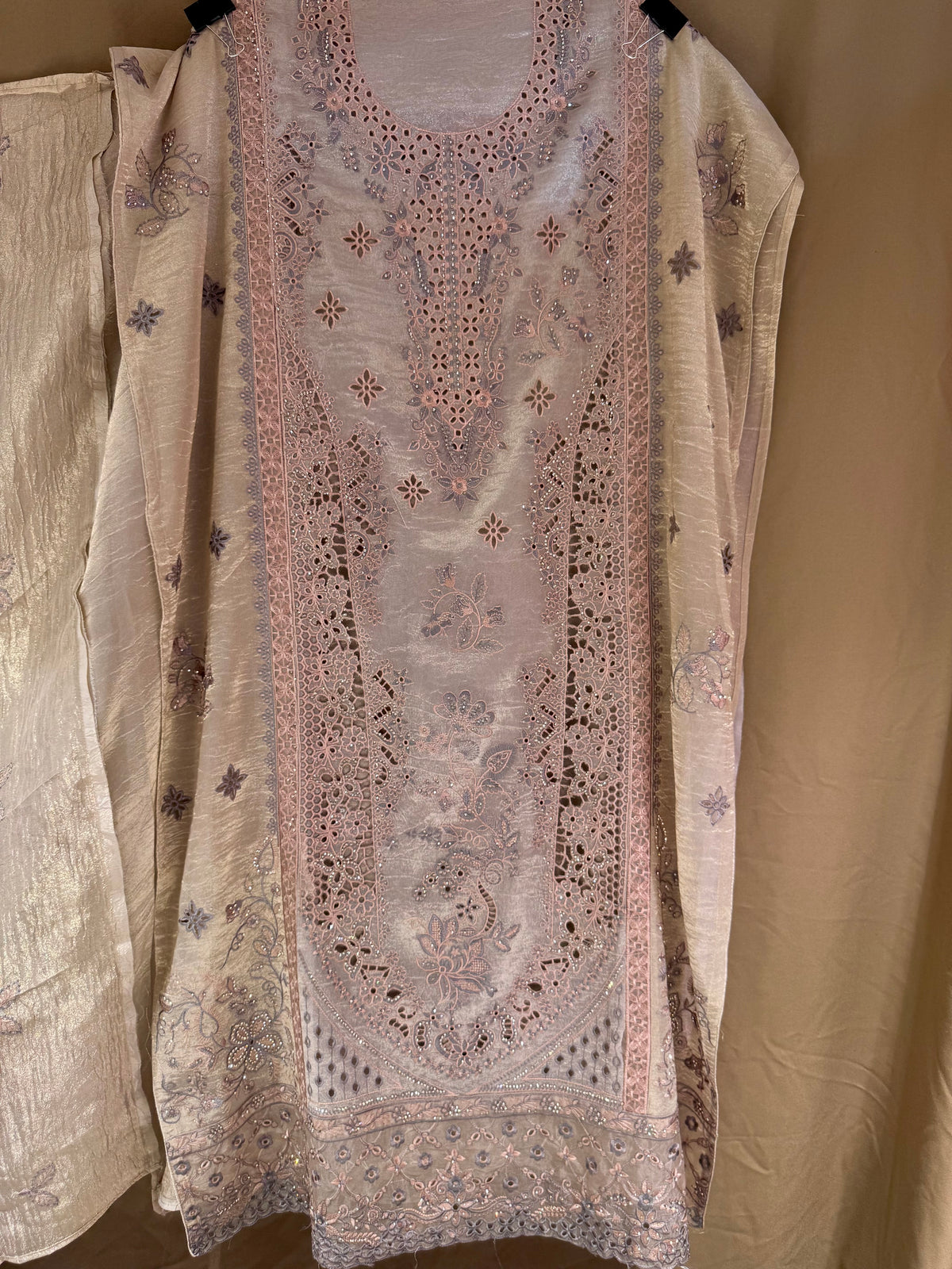 The Cutwork Edit Vol. 04 — Crush Shimmer Suit with Swarovski