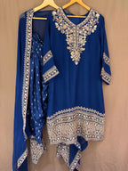 The Zardosi Edit Vol. 01 — Soft Silk Set with Farshi Salwar