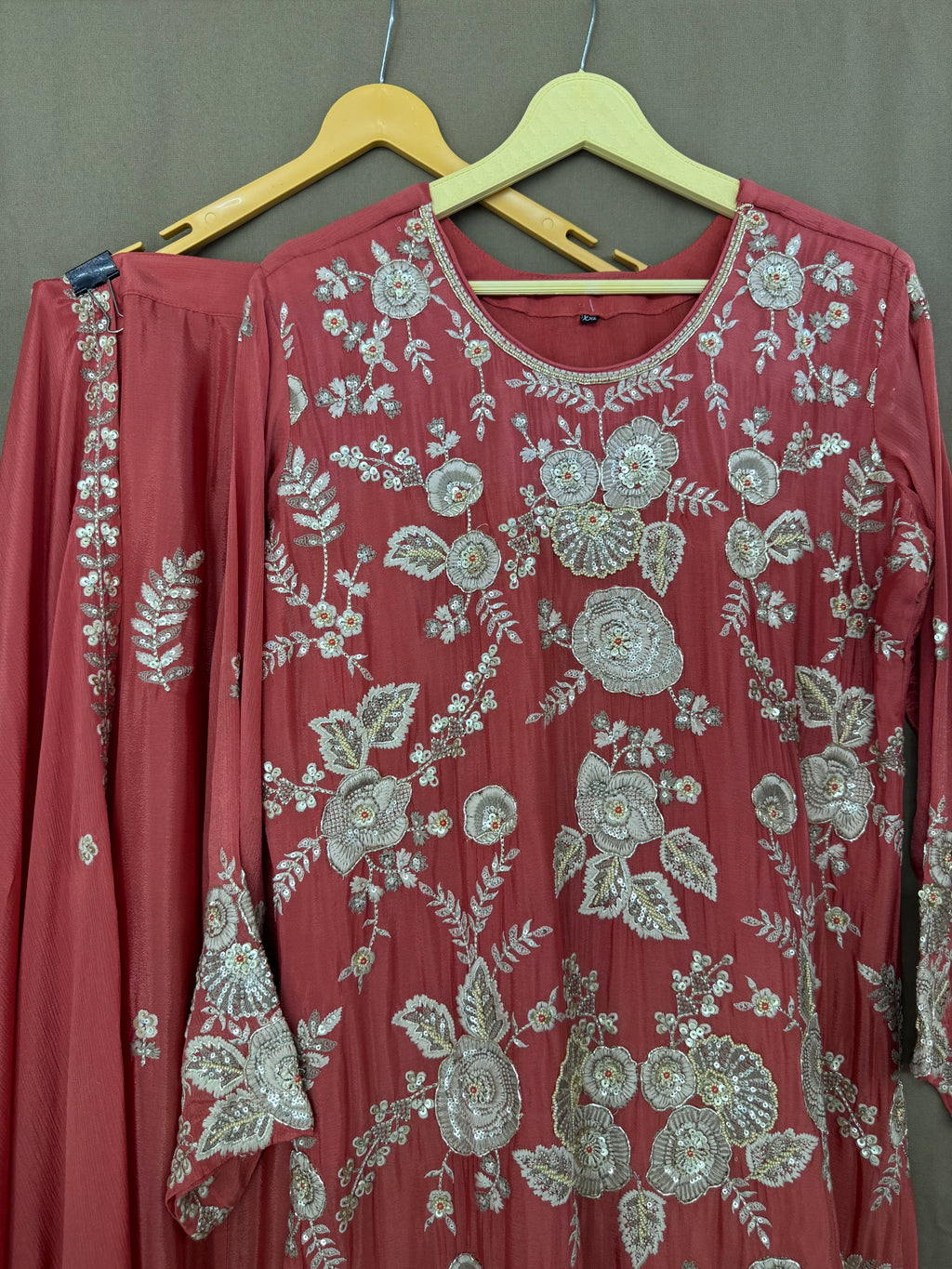 The Threadwork Edit Vol. 04 — Chinnon Set with Sequin Work