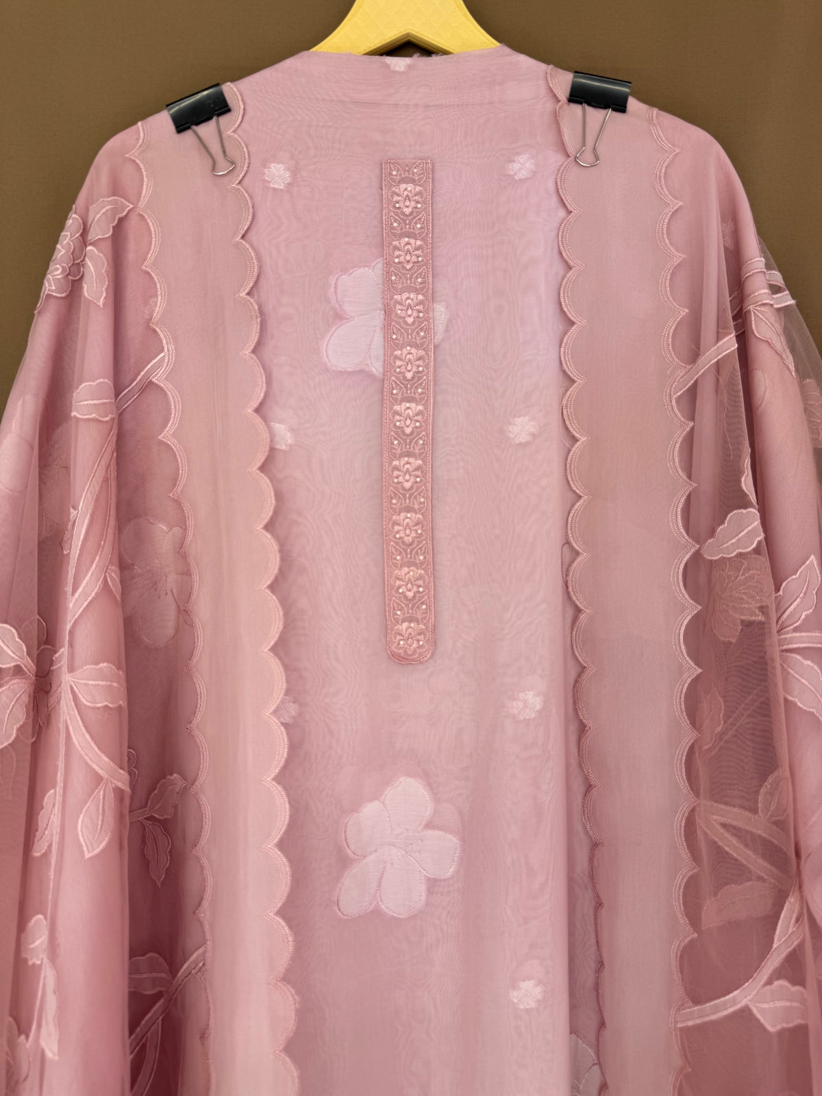 The Cutwork Edit Vol. 03 — Soft Organza Suit with Net Cutwork
