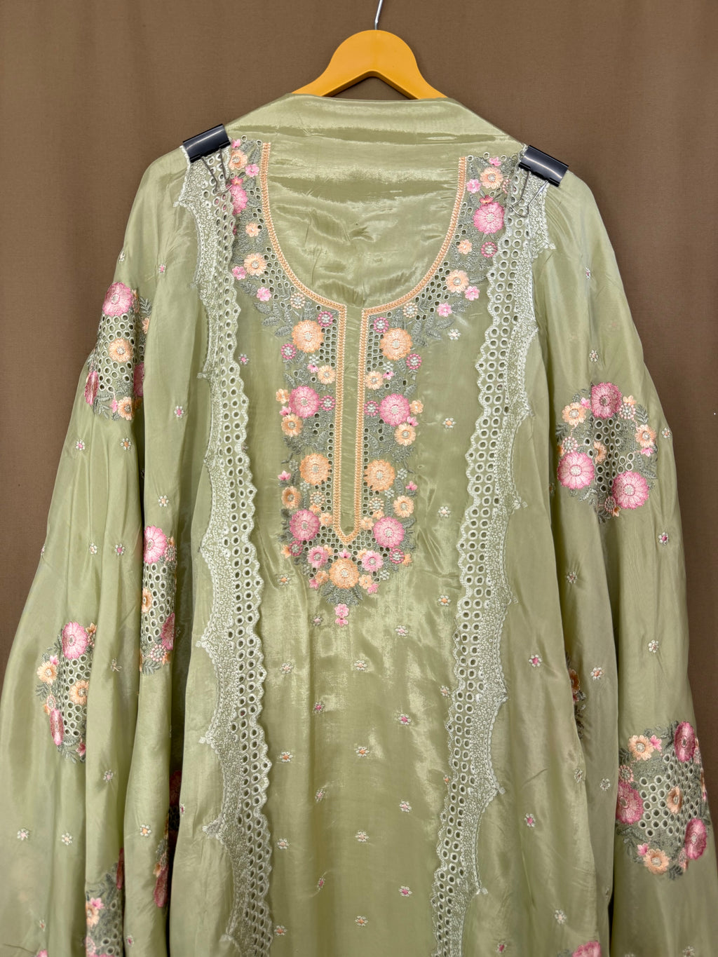 The Threadwork Edit Vol. 03 — Glass Organza Suit with Thread Work