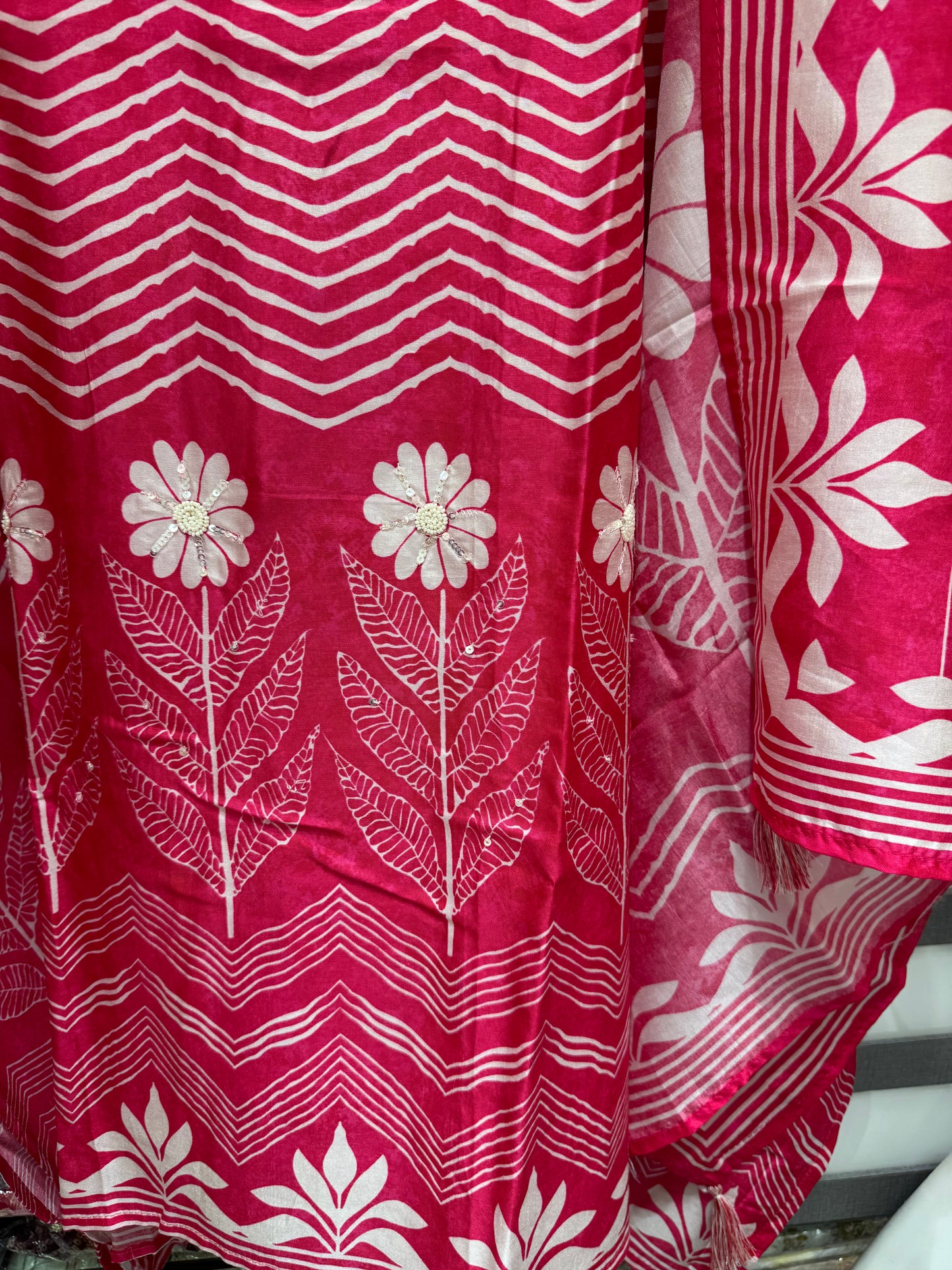 Dola Silk unstitched suit