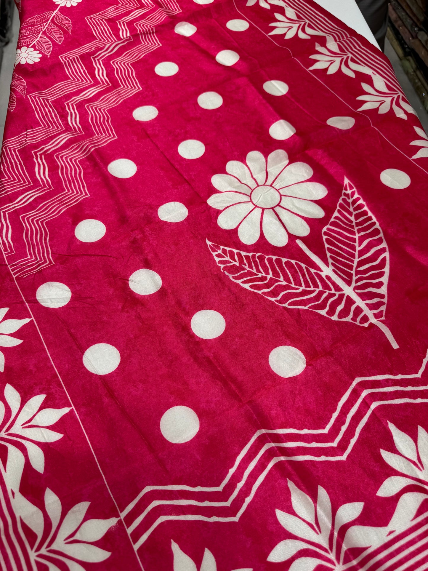 Dola Silk unstitched suit