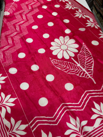 Dola Silk unstitched suit